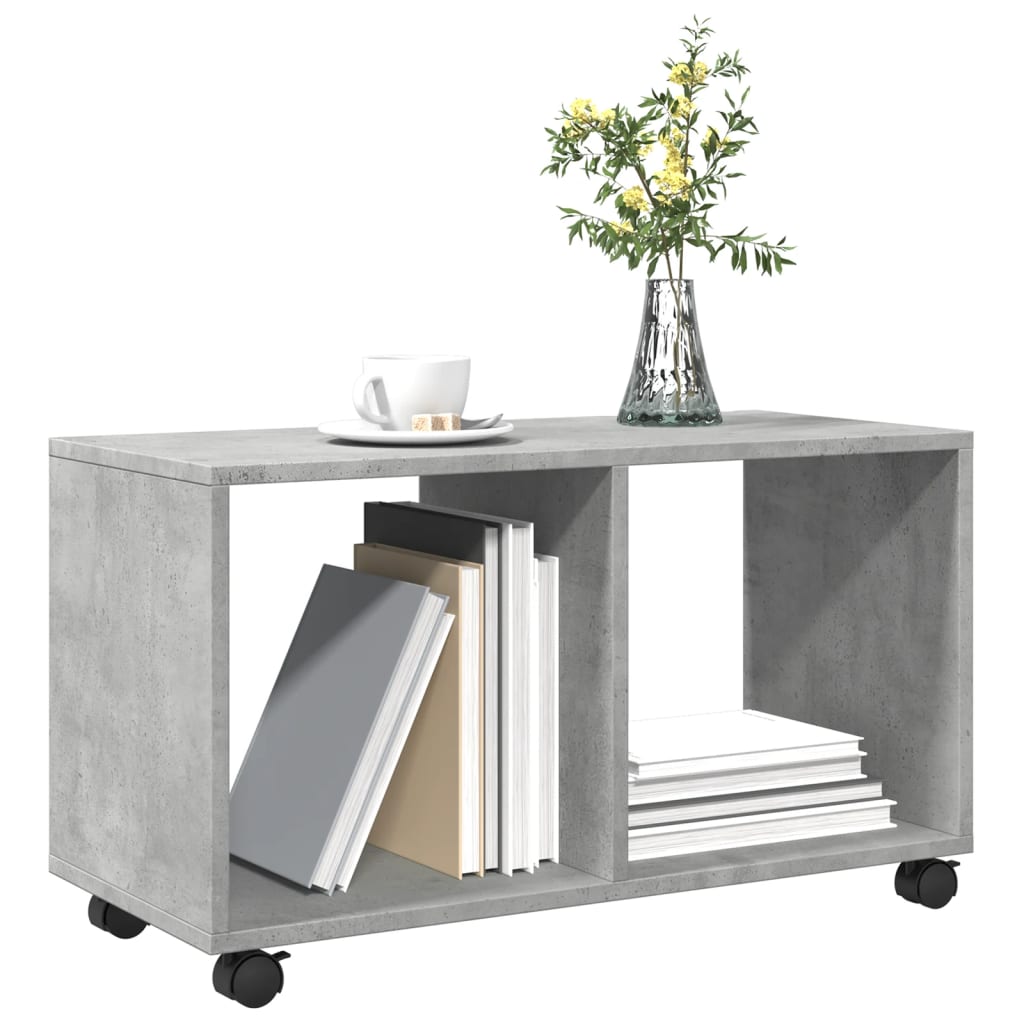 Rullebord 72X33X42,5 Cm Konstrueret Træ