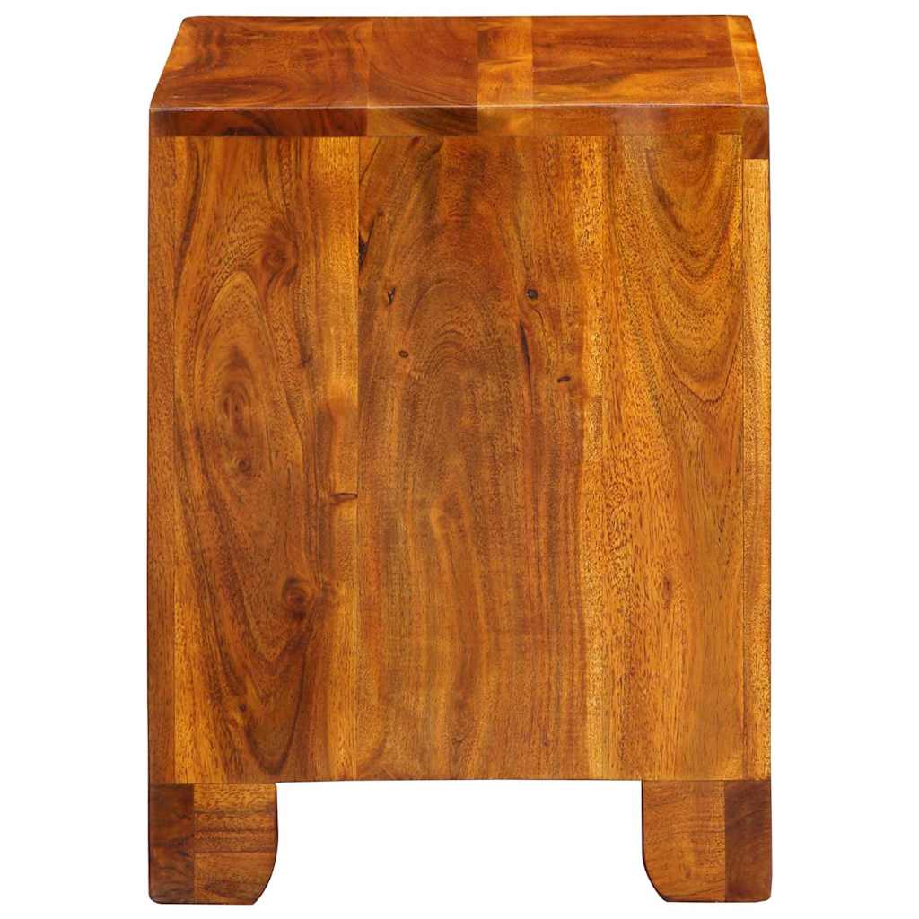 Sideboard Flerfarvet 40 X 35 X 45 Cm Massivt Akacietræ