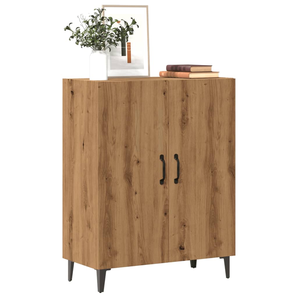 Skænk 69,5X34X90 Cm Konstrueret Træ Etræsfarve