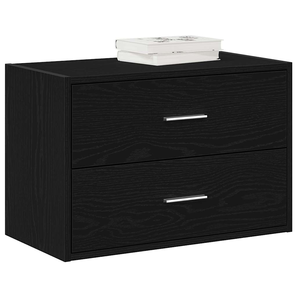 Skabe Med 2 Skuffer 2 Stk. 60X31X40 Cm Konstrueret Træ