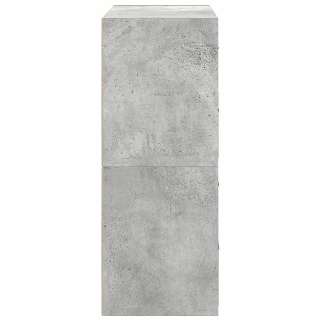 Skabe Med 2 Skuffer 2 Stk. 60X31X40 Cm Konstrueret Træ