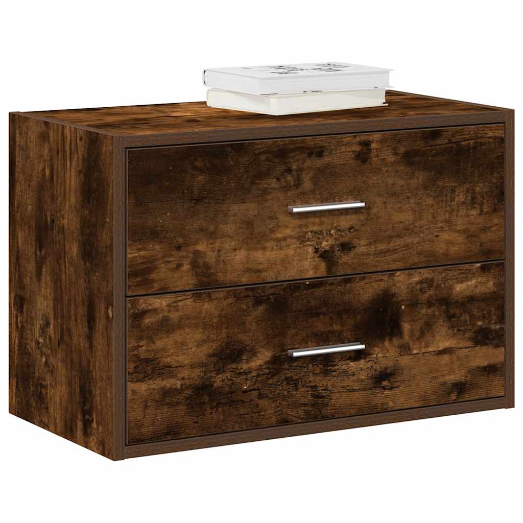Skabe Med 2 Skuffer 2 Stk. 60X31X40 Cm Konstrueret Træ