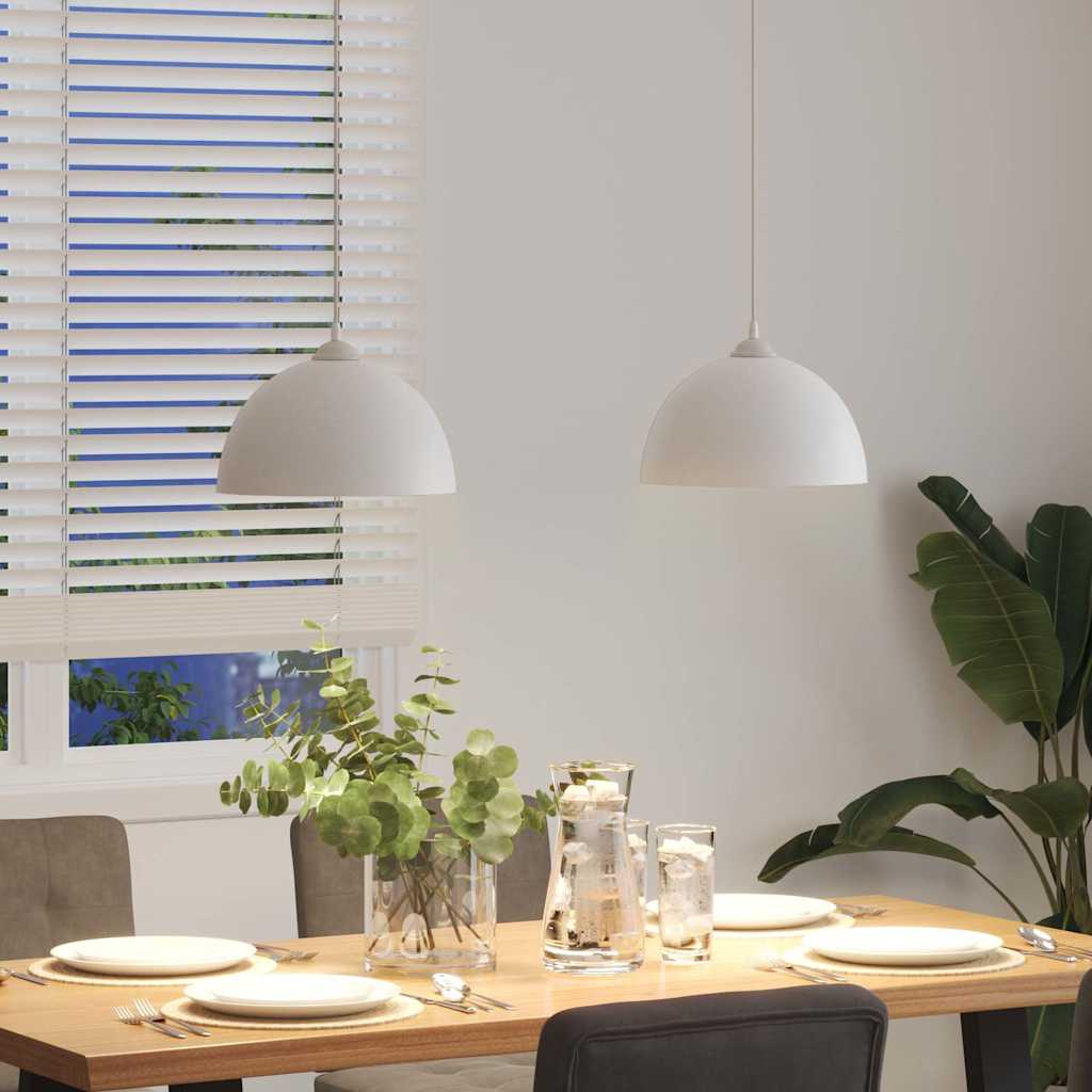 Pendellamper 2 Stk Højdejusterbar E27 Ø 30 Cm Metal