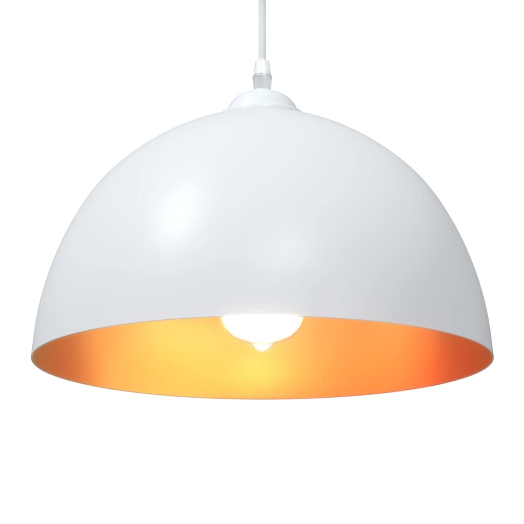 Pendellamper 2 Stk Højdejusterbar E27 Ø 30 Cm Metal
