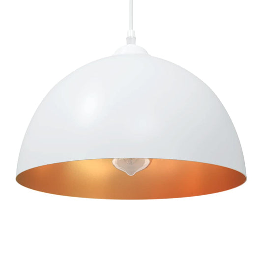 Pendellamper 2 Stk Højdejusterbar E27 Ø 30 Cm Metal