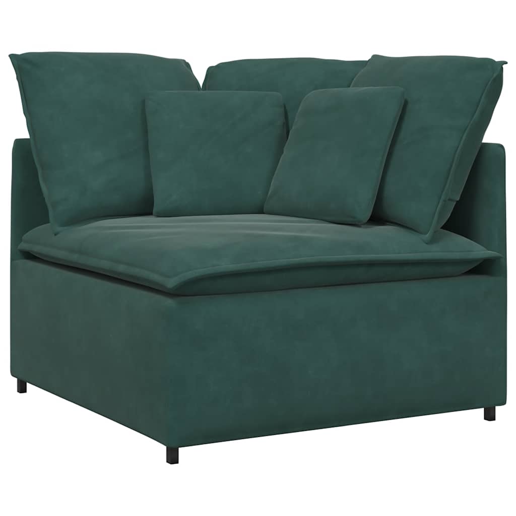 Modulsofa Med Hynder Fløjl