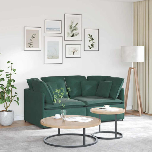 Modulsofa Med Hynder Fløjl