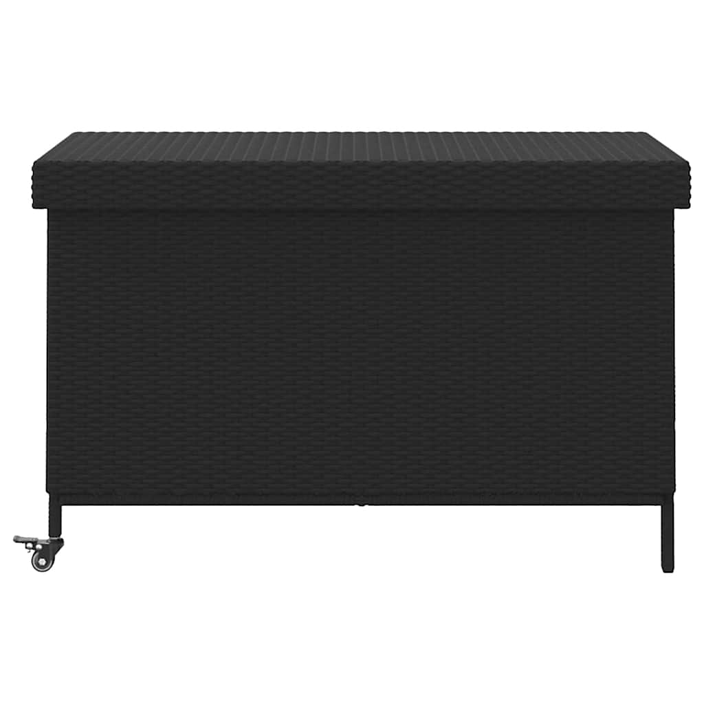 Opbevaringsboks Med Hjul Polyrattan