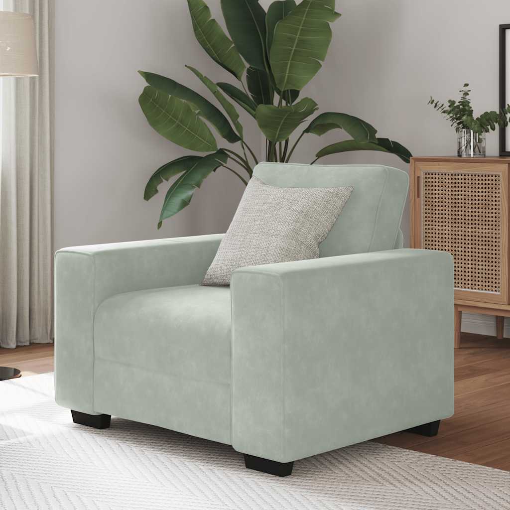 Sofastol 100X77X82 Cm Fløjl