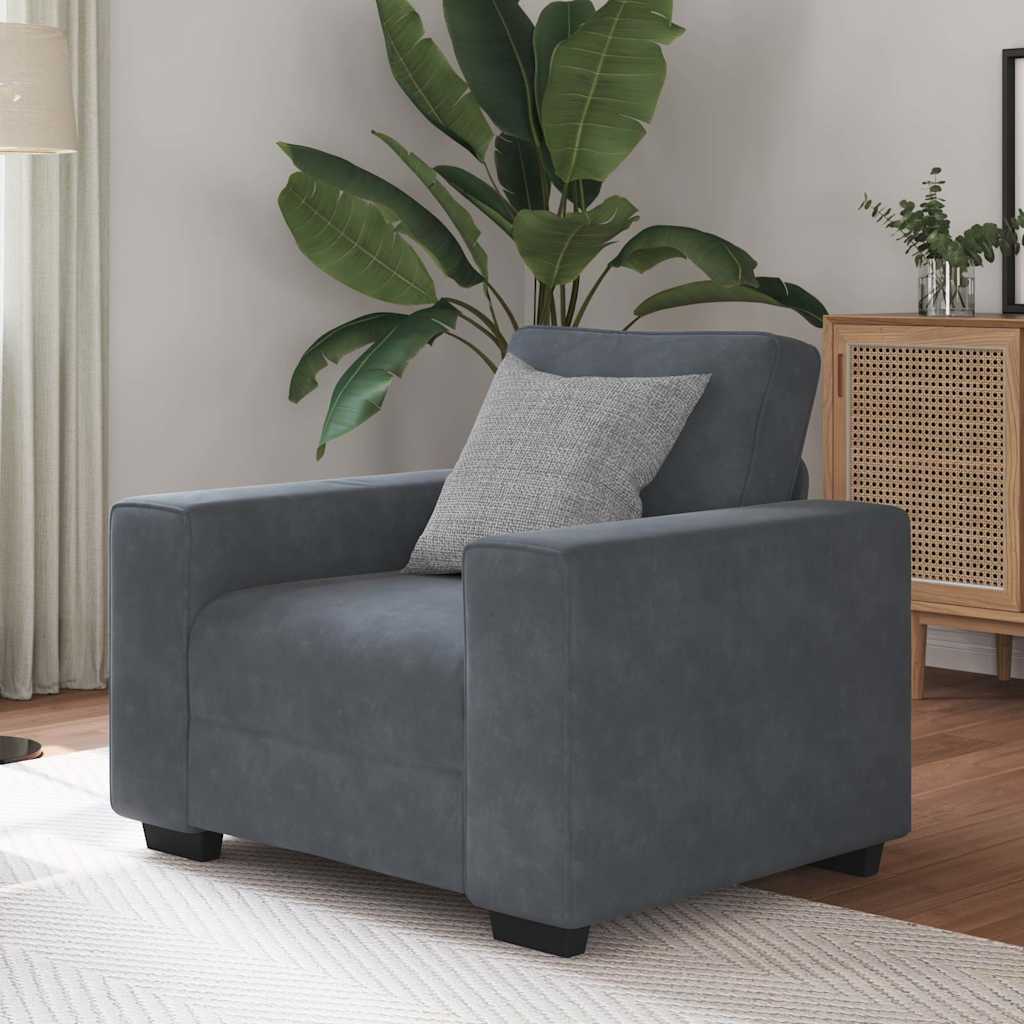 Sofastol 100X77X82 Cm Fløjl