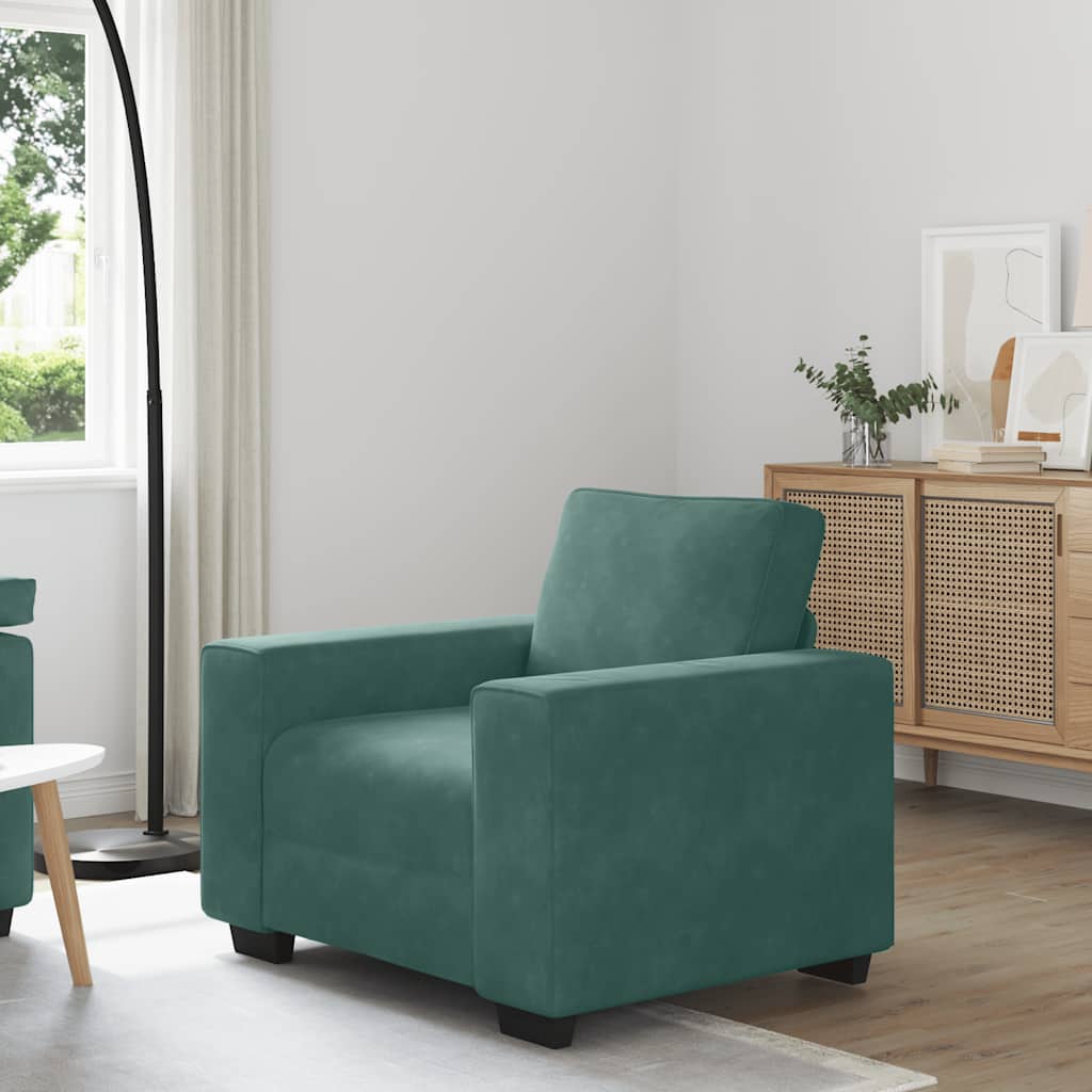 Sofastol 100X77X82 Cm Fløjl