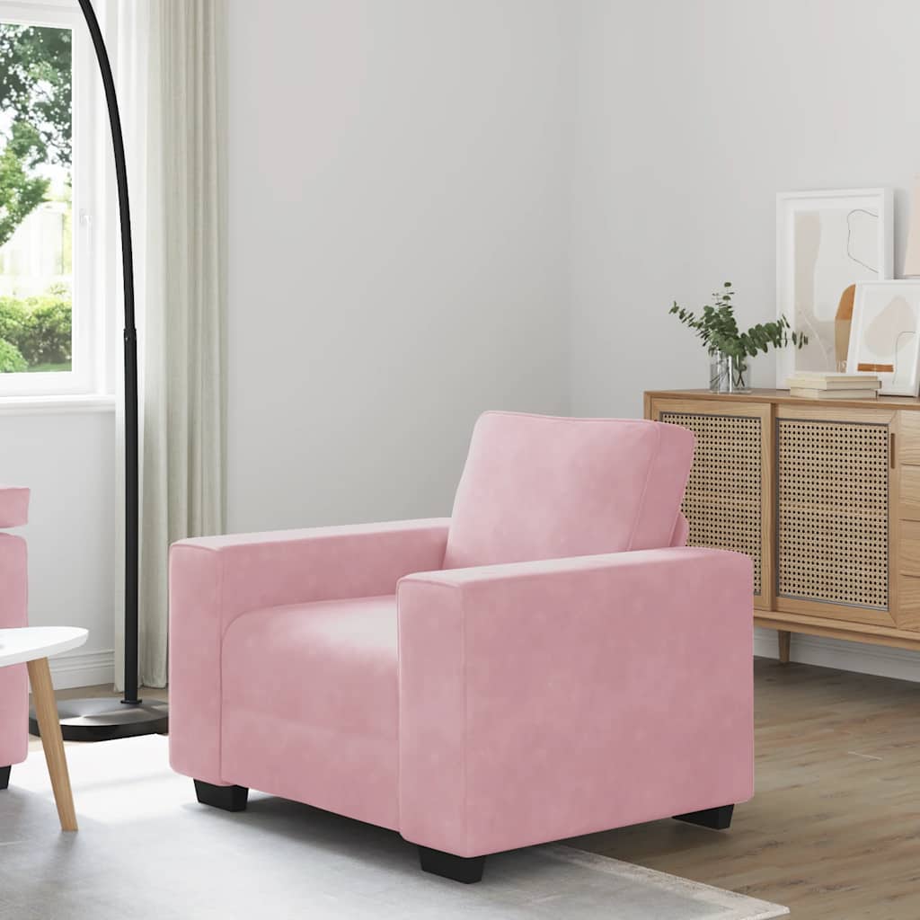 Sofastol 100X77X82 Cm Fløjl