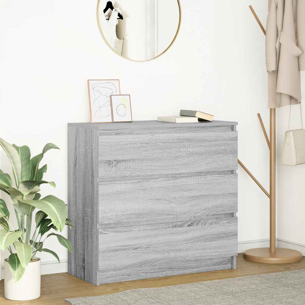 Skænk 80X35X76 Cm Konstrueret Træ Kunsteg