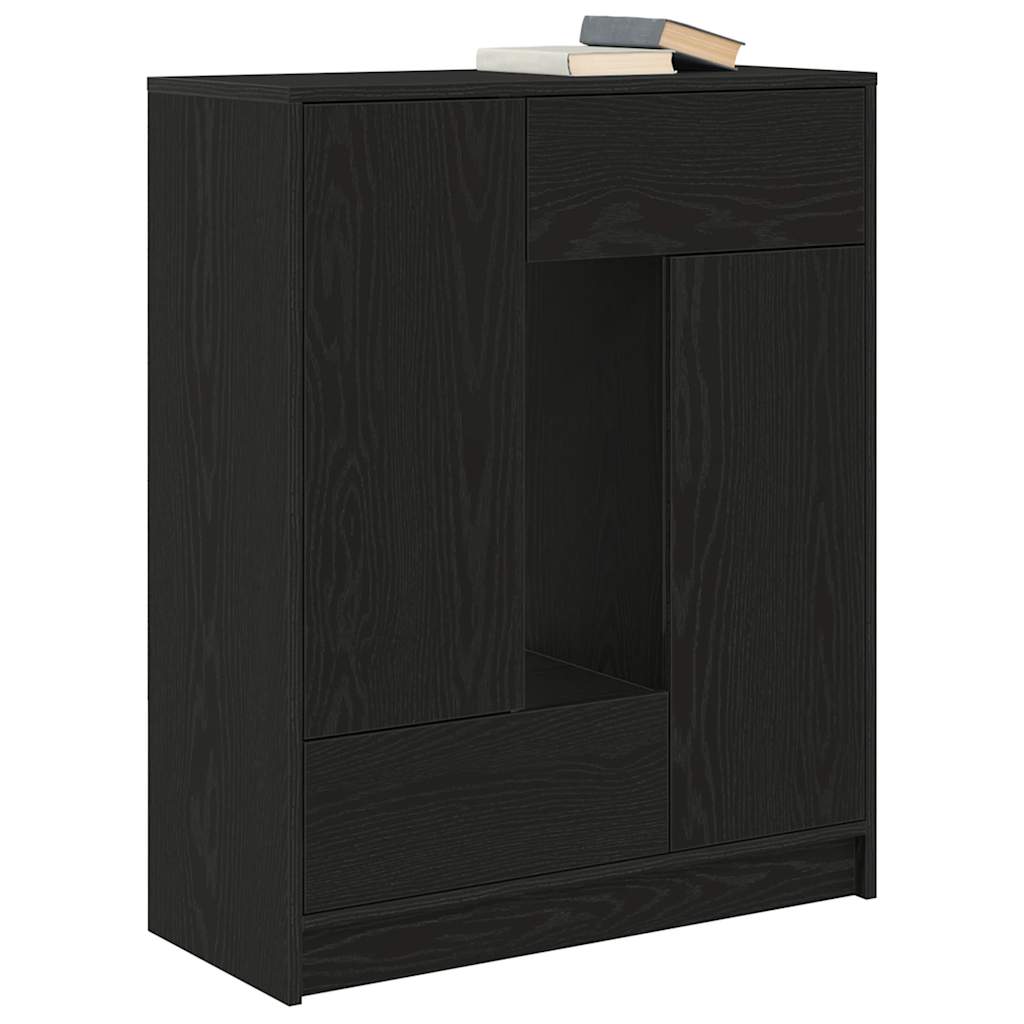 Skænk Med Skuffer Og Låger 73X31X90 Cm Etræ