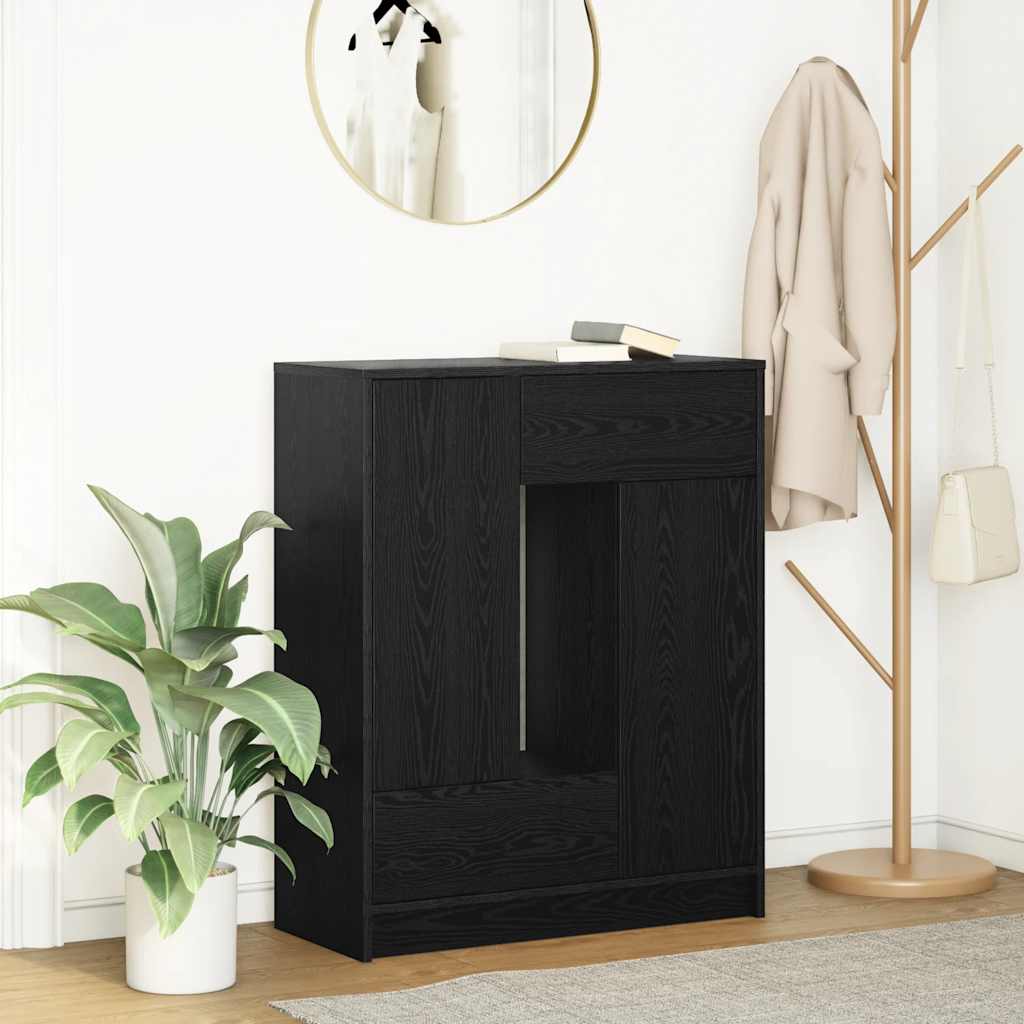 Skænk Med Skuffer Og Låger 73X31X90 Cm Etræ