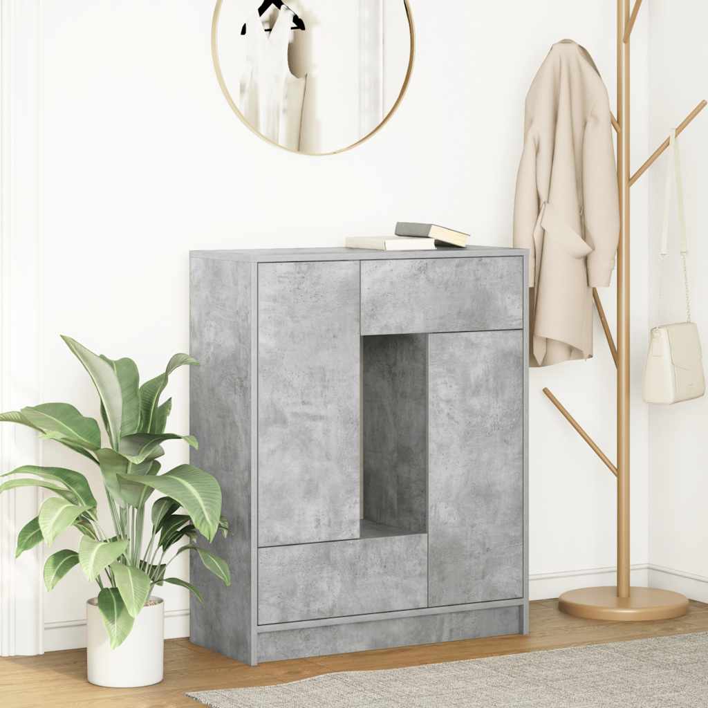 Skænk Med Skuffer Og Låger 73X31X90 Cm Etræ