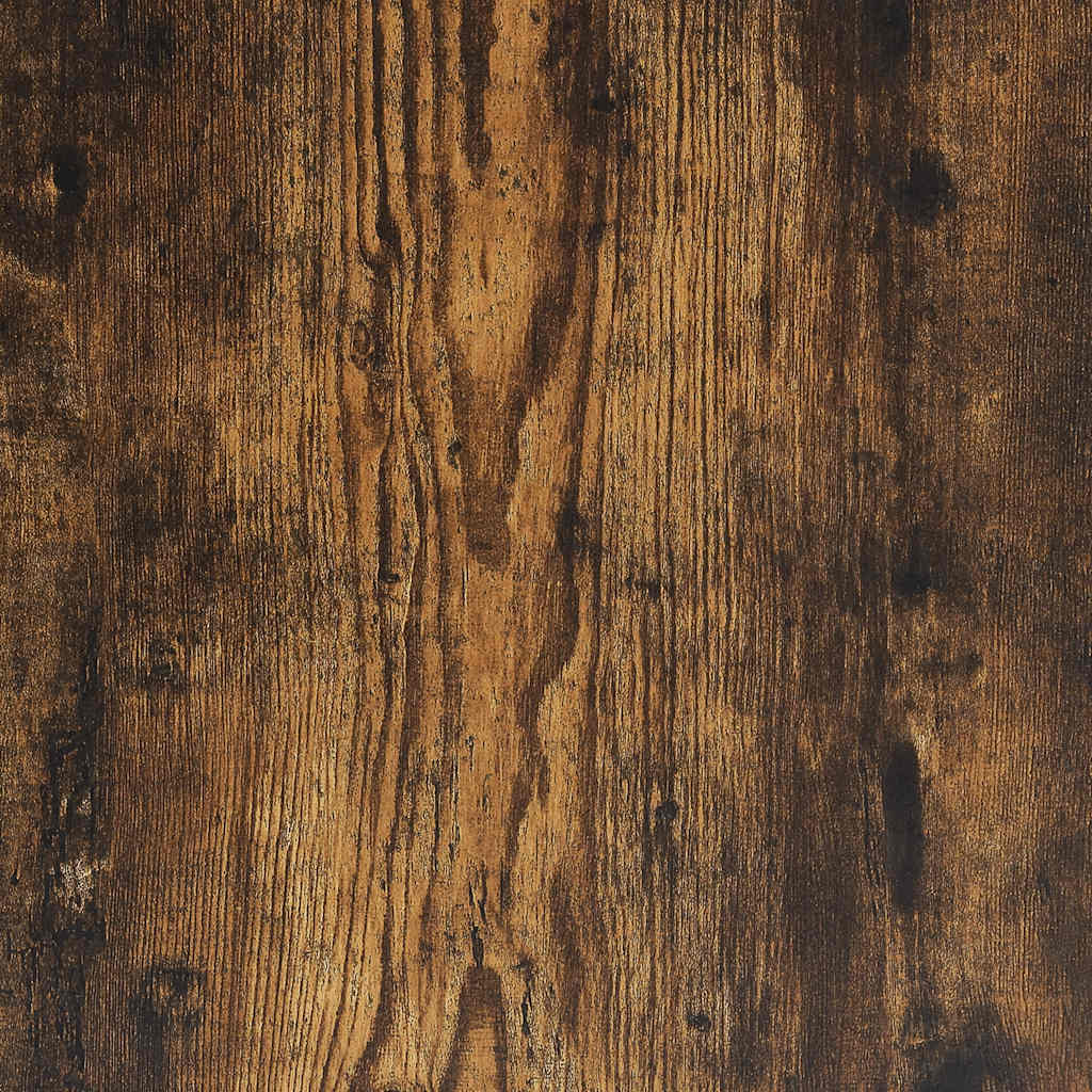 Skobænk 102X30,5X45 Cm Konstrueret Træ Etræsfarve Røget Eg