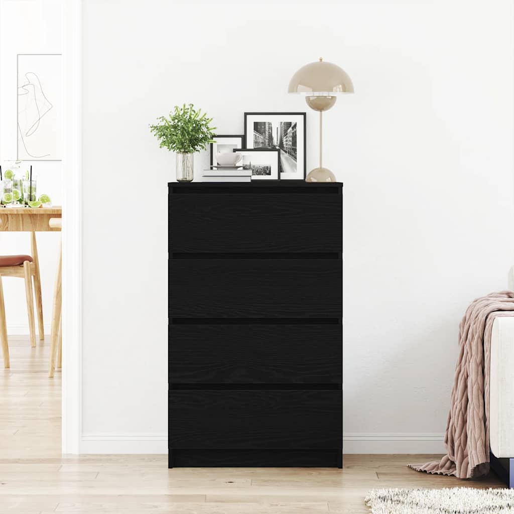 Skænk 60X35X98,5 Cm Konstrueret Træ Etræsfarve