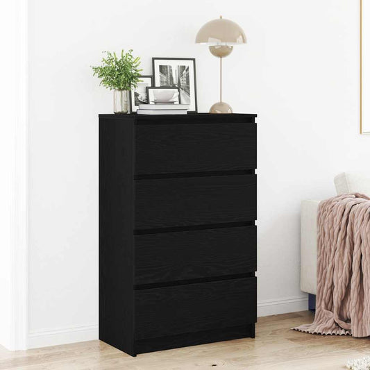 Skænk 60X35X98,5 Cm Konstrueret Træ Etræsfarve