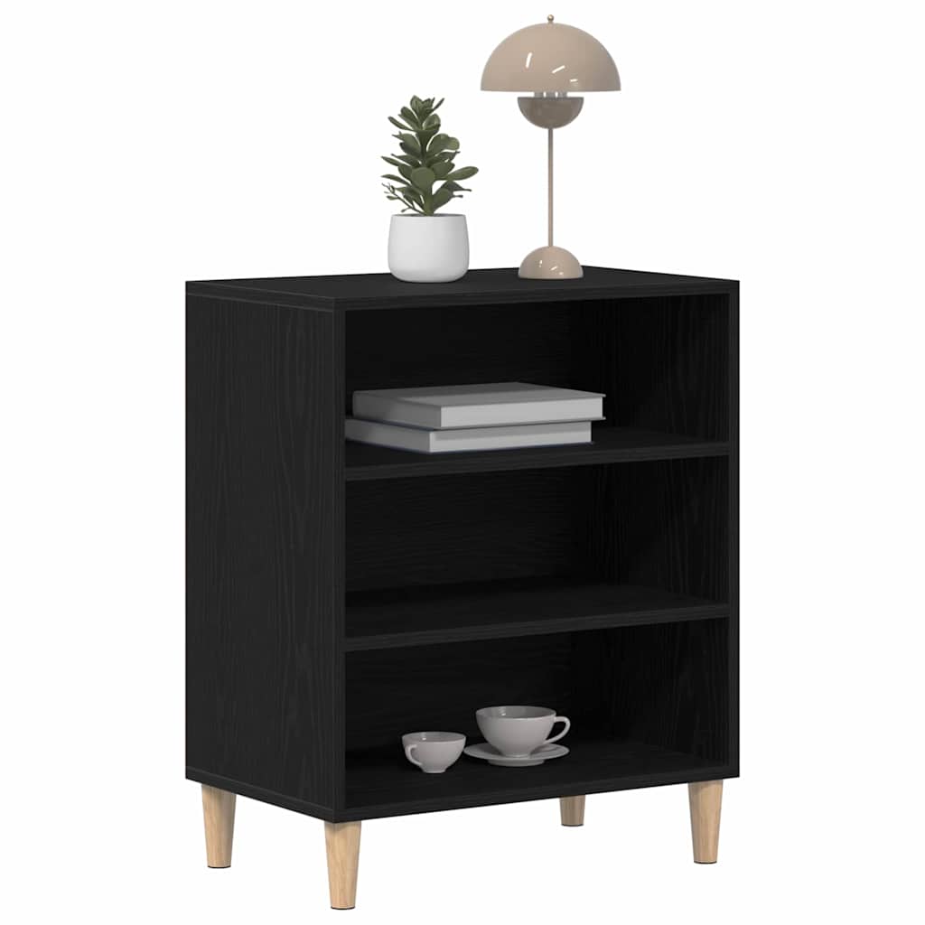 Sideboard Sort Eg 57 X 35 X 70 Cm Konstrueret Træ