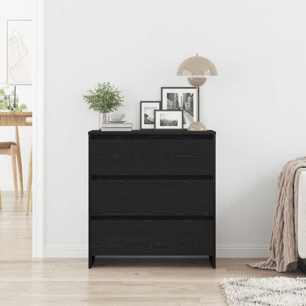 Skænk 70X41X75 Cm Konstrueret Træ Etræsfarve