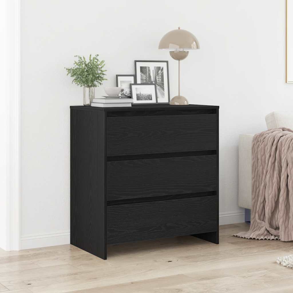 Skænk 70X41X75 Cm Konstrueret Træ Etræsfarve