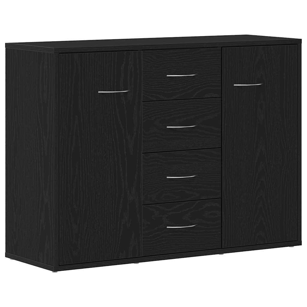 Skænk 88X30X64 Cm Konstrueret Træ Etræsfarve