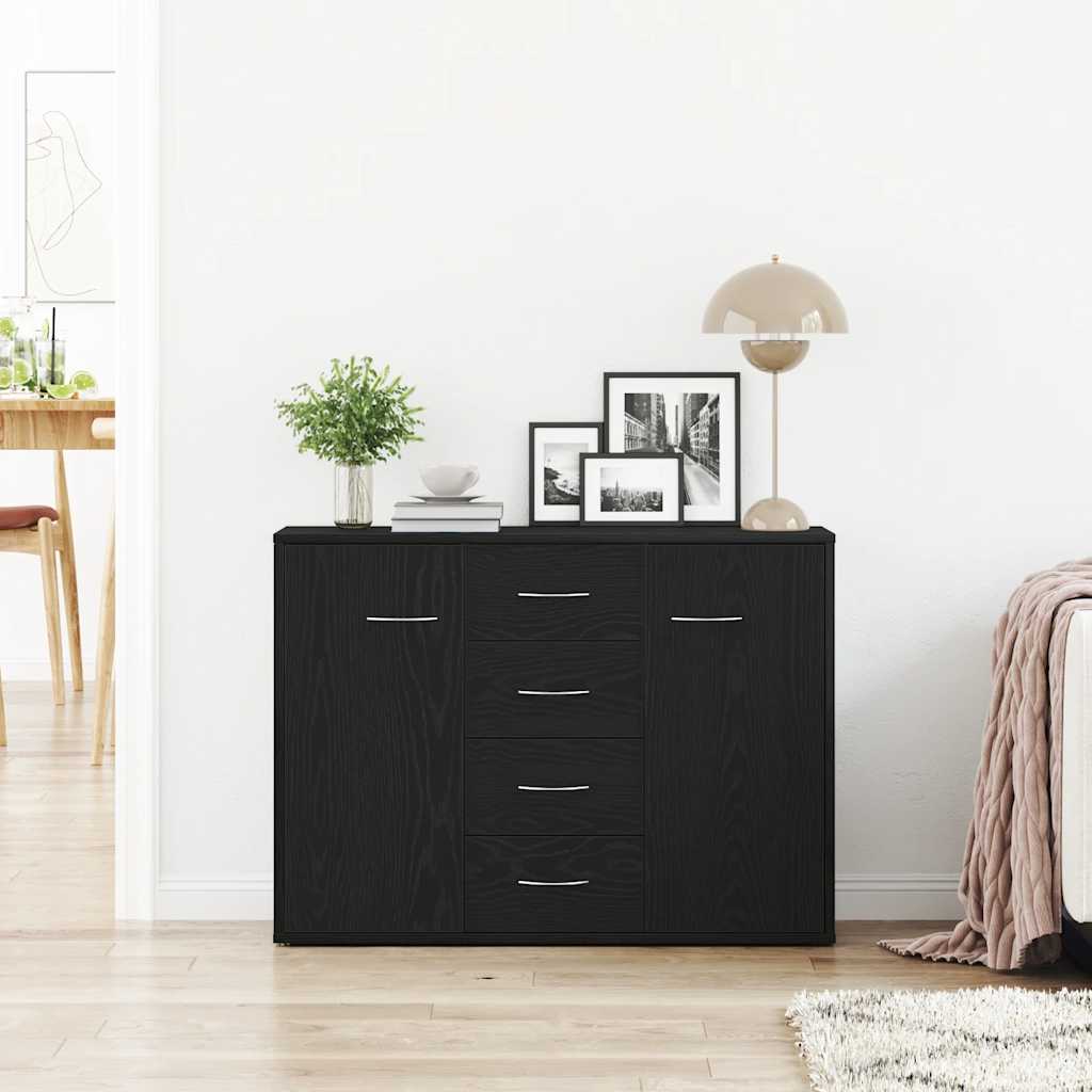 Skænk 88X30X64 Cm Konstrueret Træ Etræsfarve