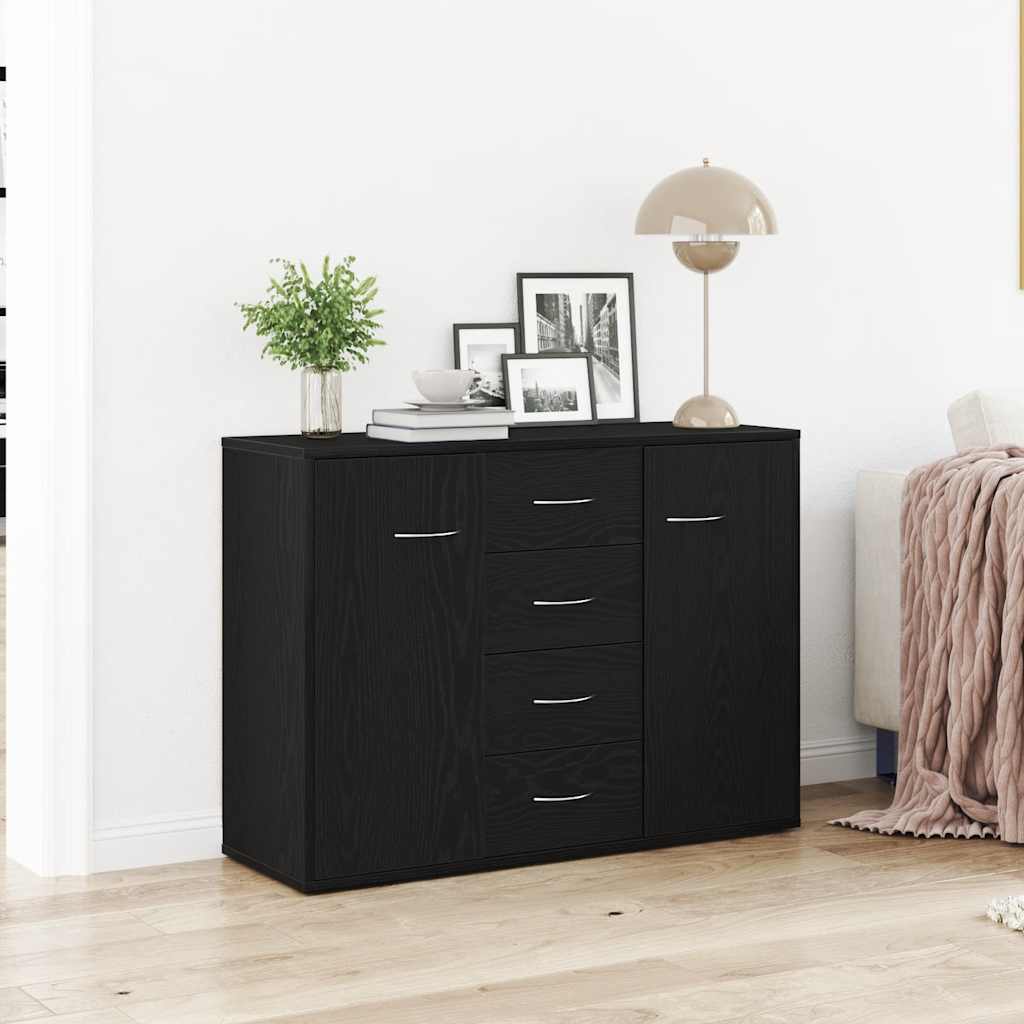 Skænk 88X30X64 Cm Konstrueret Træ Etræsfarve