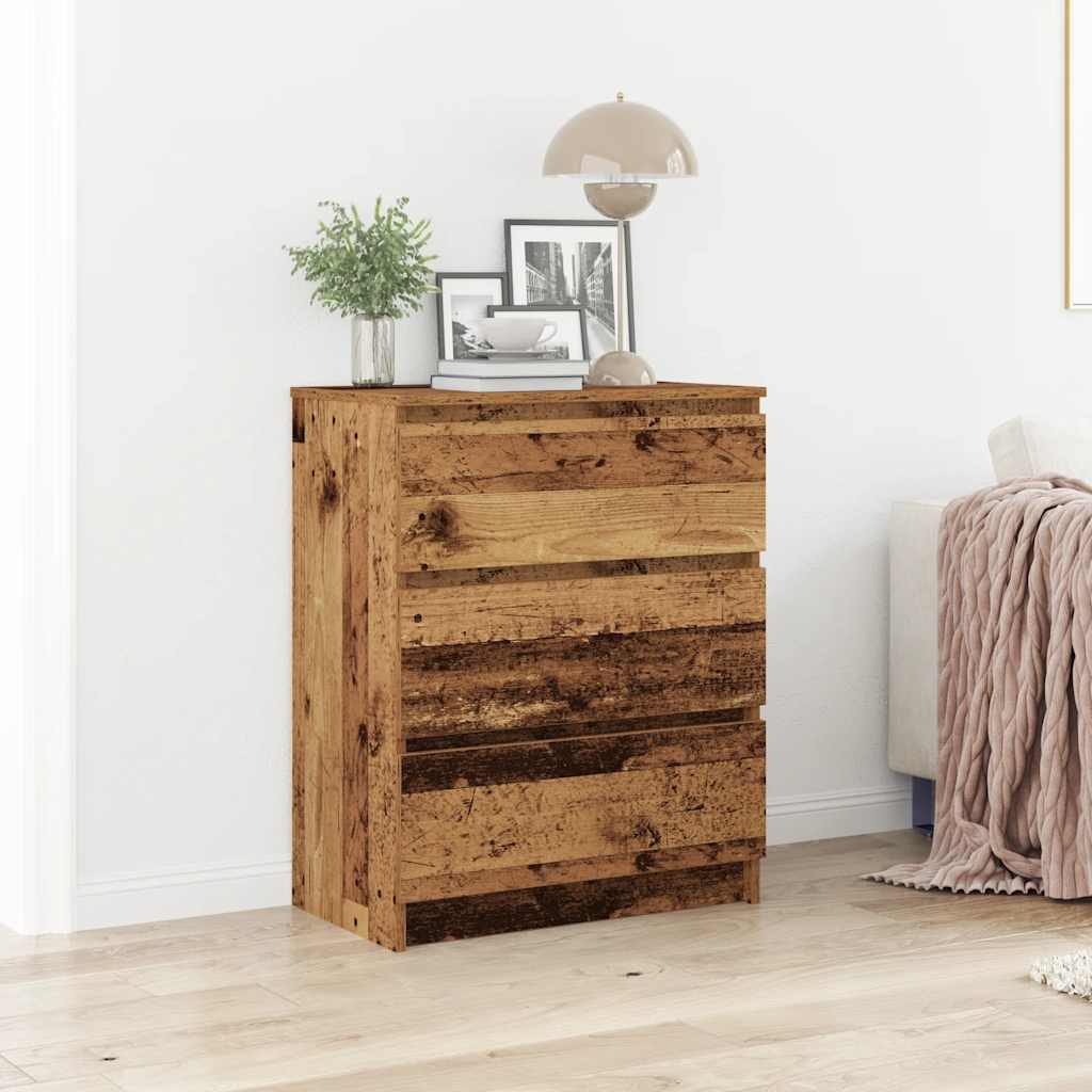 Skænk 60X35X76 Cm Konstrueret Træ Etræsfarve