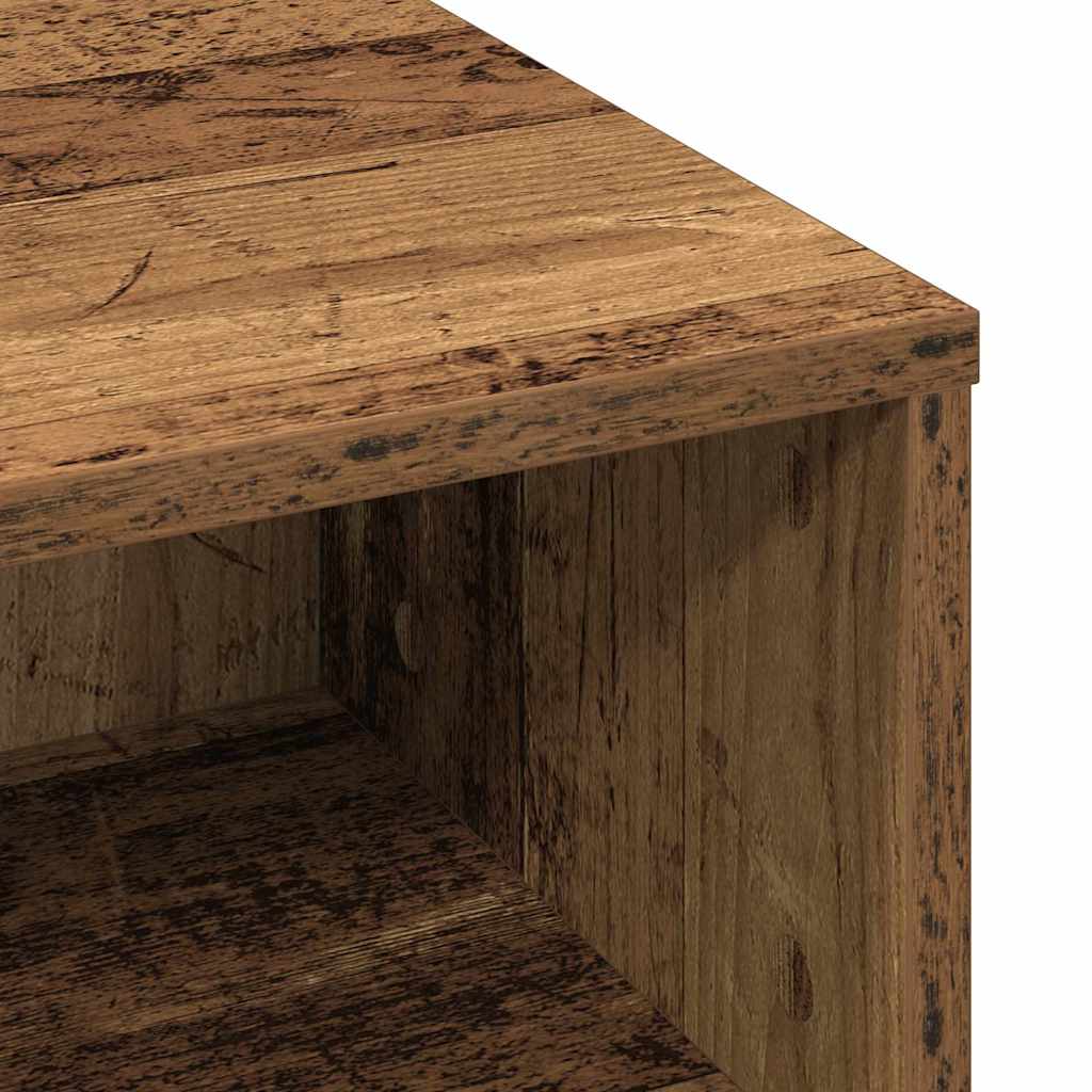 Sofabord Gammelt Træ 60 X 60 X 30 Cm