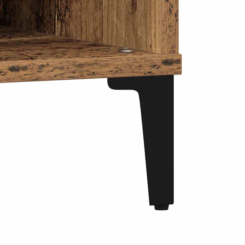 Sofabord Gammelt Træ 60 X 60 X 30 Cm