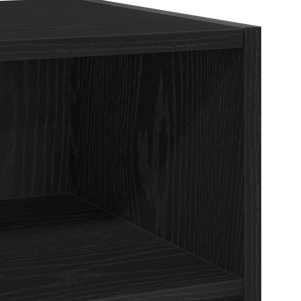 Sideboard Sort Eg 103,5 X 35 X 70 Cm Konstrueret Træ