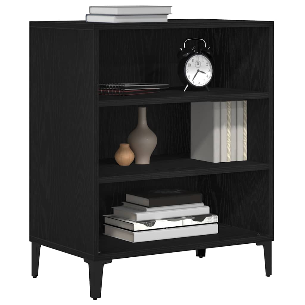 Sideboard Sort Eg 57 X 35 X 70 Cm Konstrueret Træ