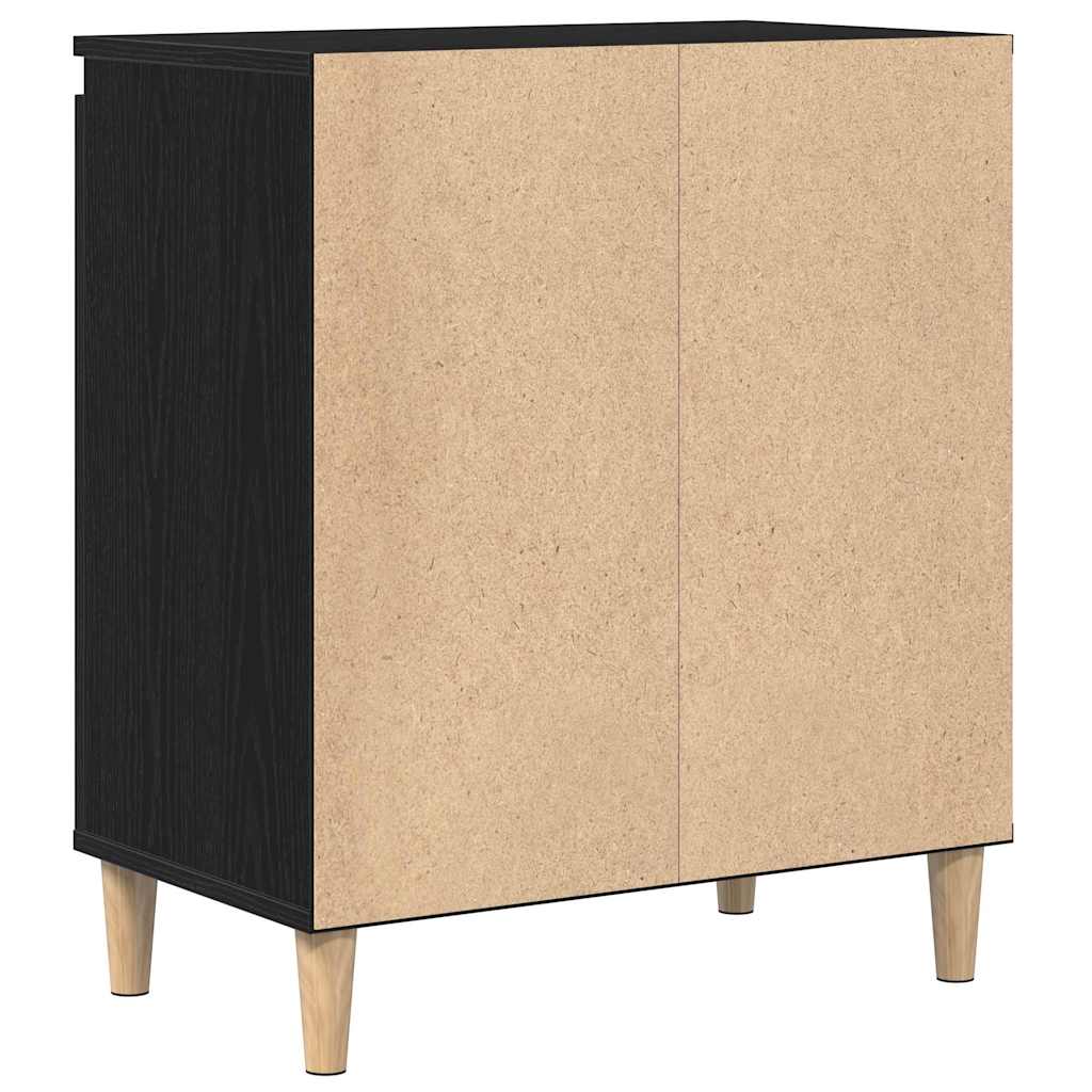 Sideboard Sort Eg 60 X 35 X 70 Cm Konstrueret Træ