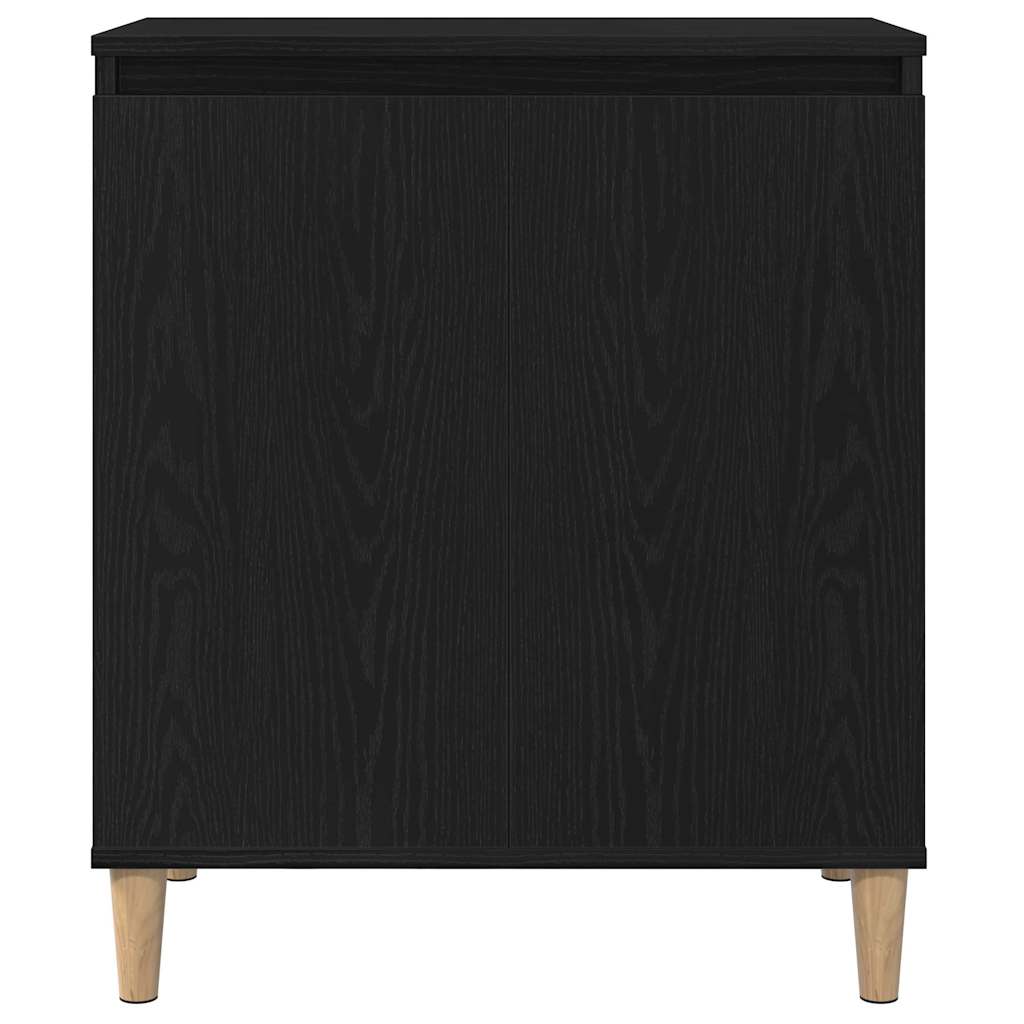 Sideboard Sort Eg 60 X 35 X 70 Cm Konstrueret Træ