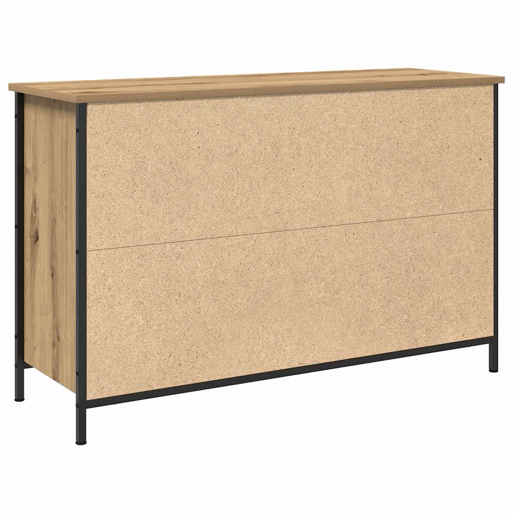 Tv-Møbelsæt Artisan Egetræ 101 X 35 X 65 Cm Konstrueret Træ