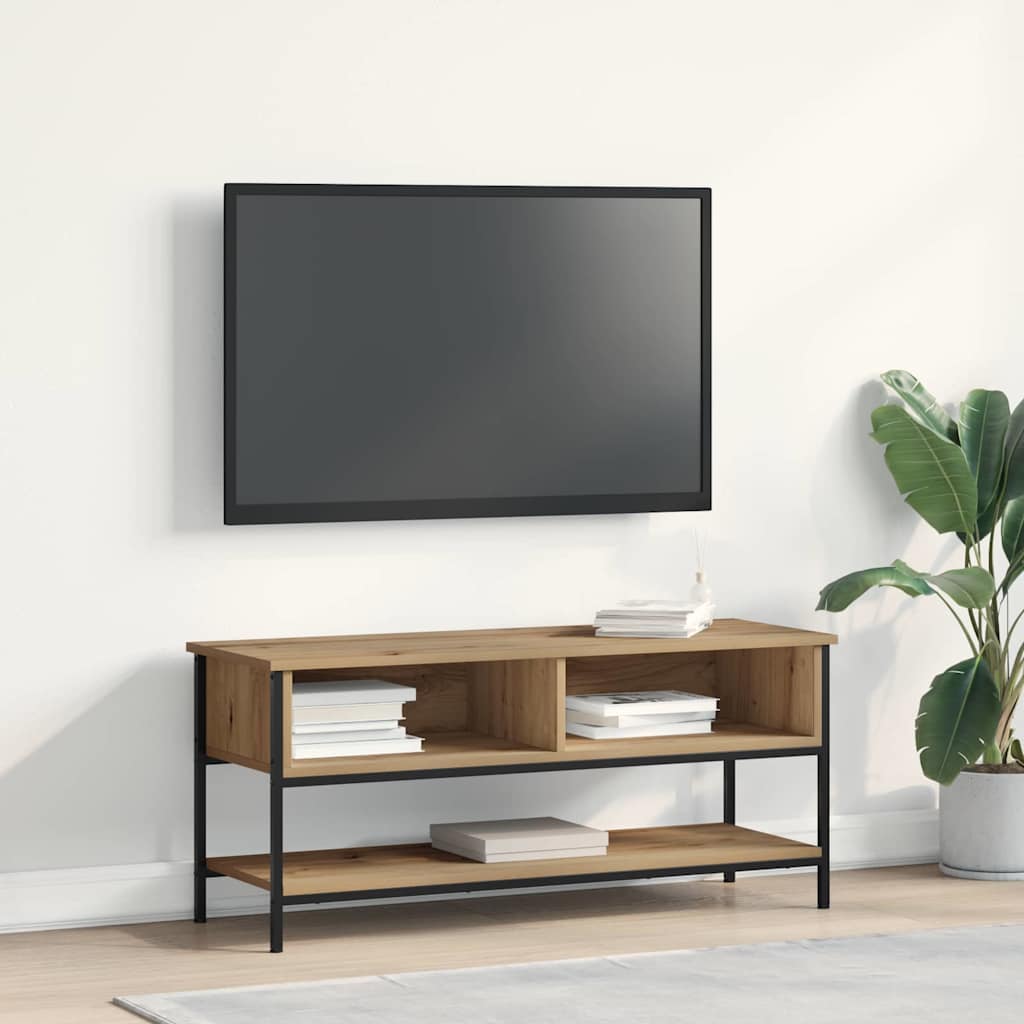 Tv-Møbelsæt Artisan Egetræ 100 X 35 X 45 Cm Konstrueret Træ