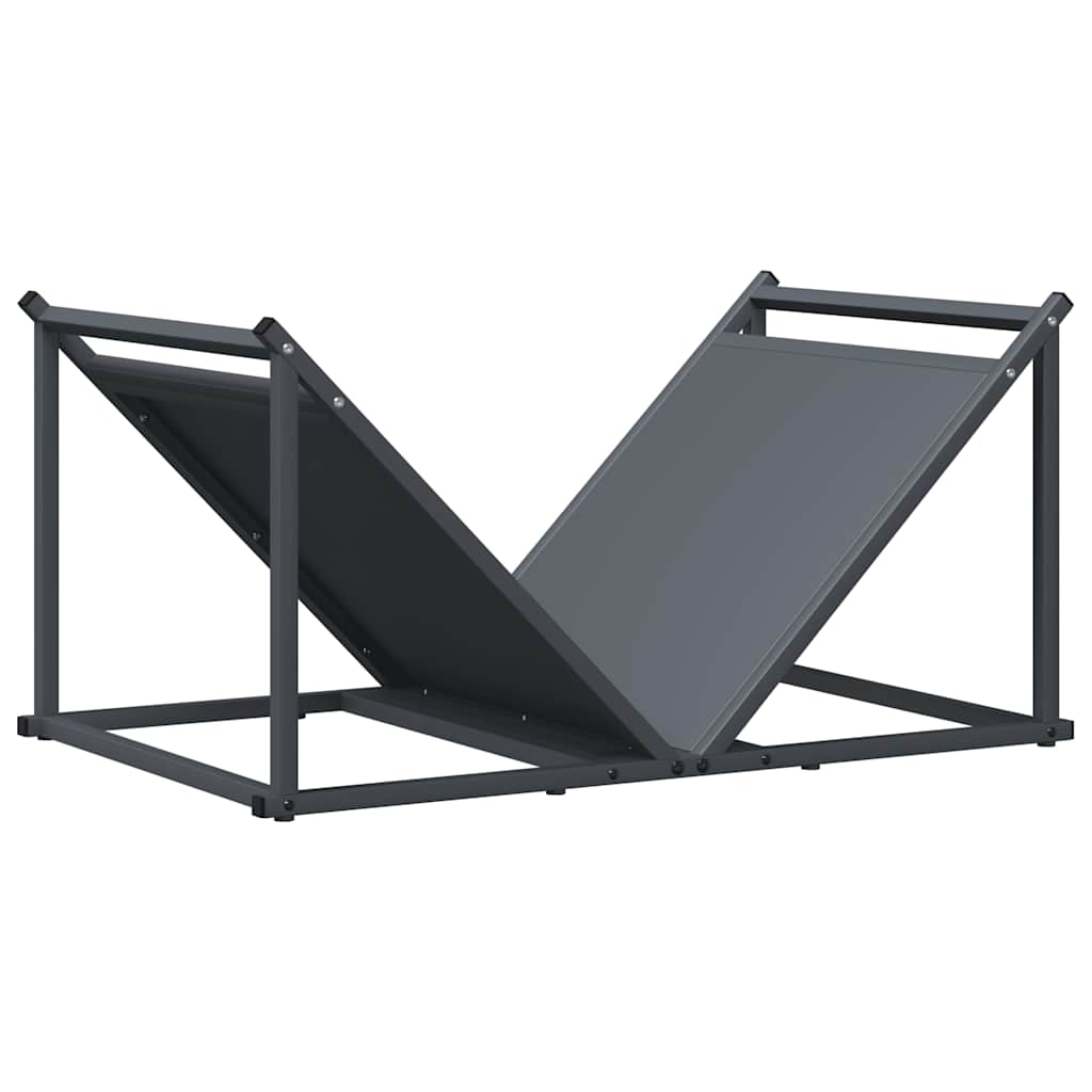 Brændestativ 70X43X34,5 Cm Koldvalset Stål
