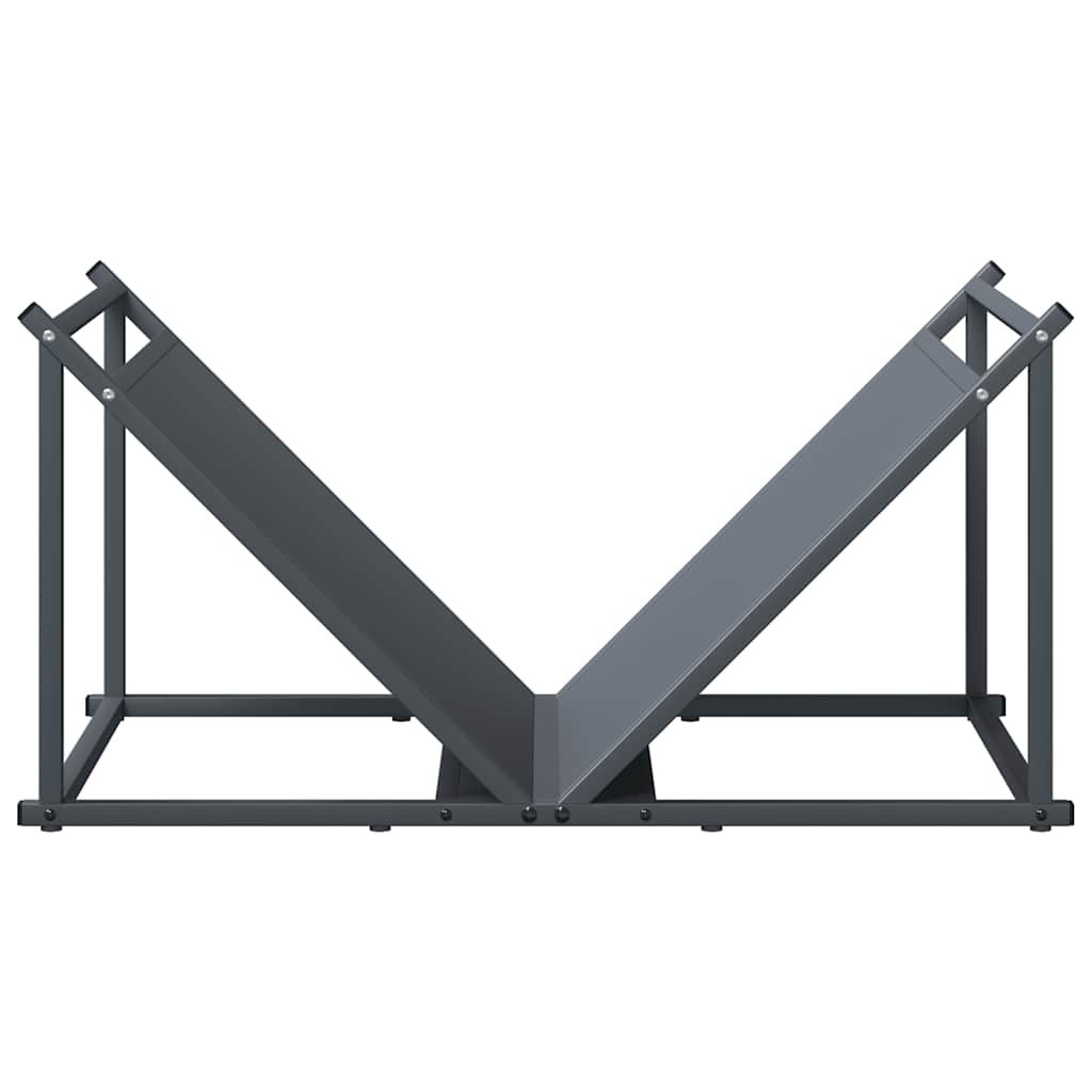 Brændestativ 70X43X34,5 Cm Koldvalset Stål