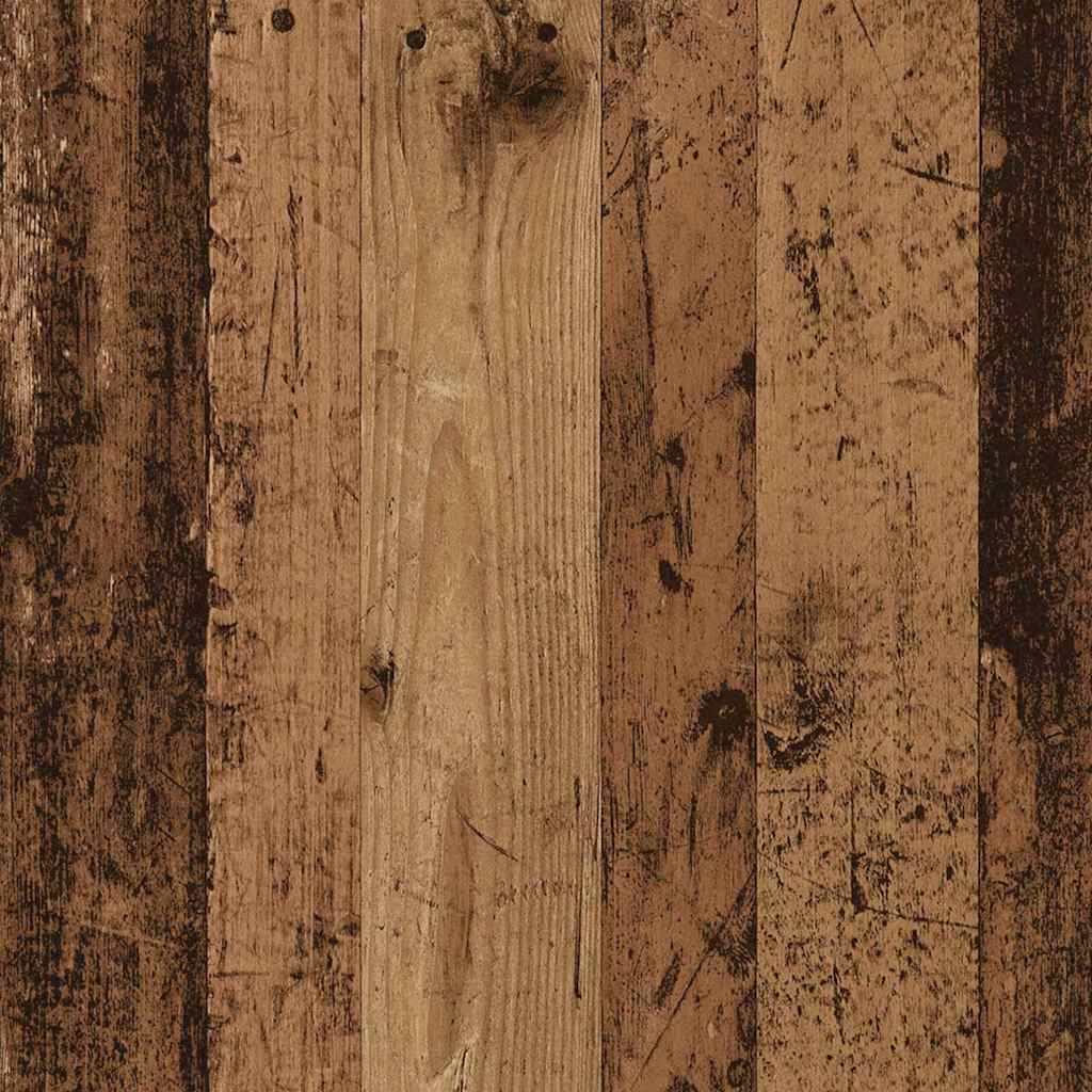 Konsolbord Gammelt Træ 100 X 30 X 80 Cm Laminat Træ Og Metal