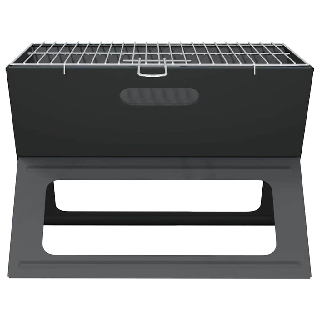 Udendørs Grill Sort 46 X 31 X 31 Cm Stål