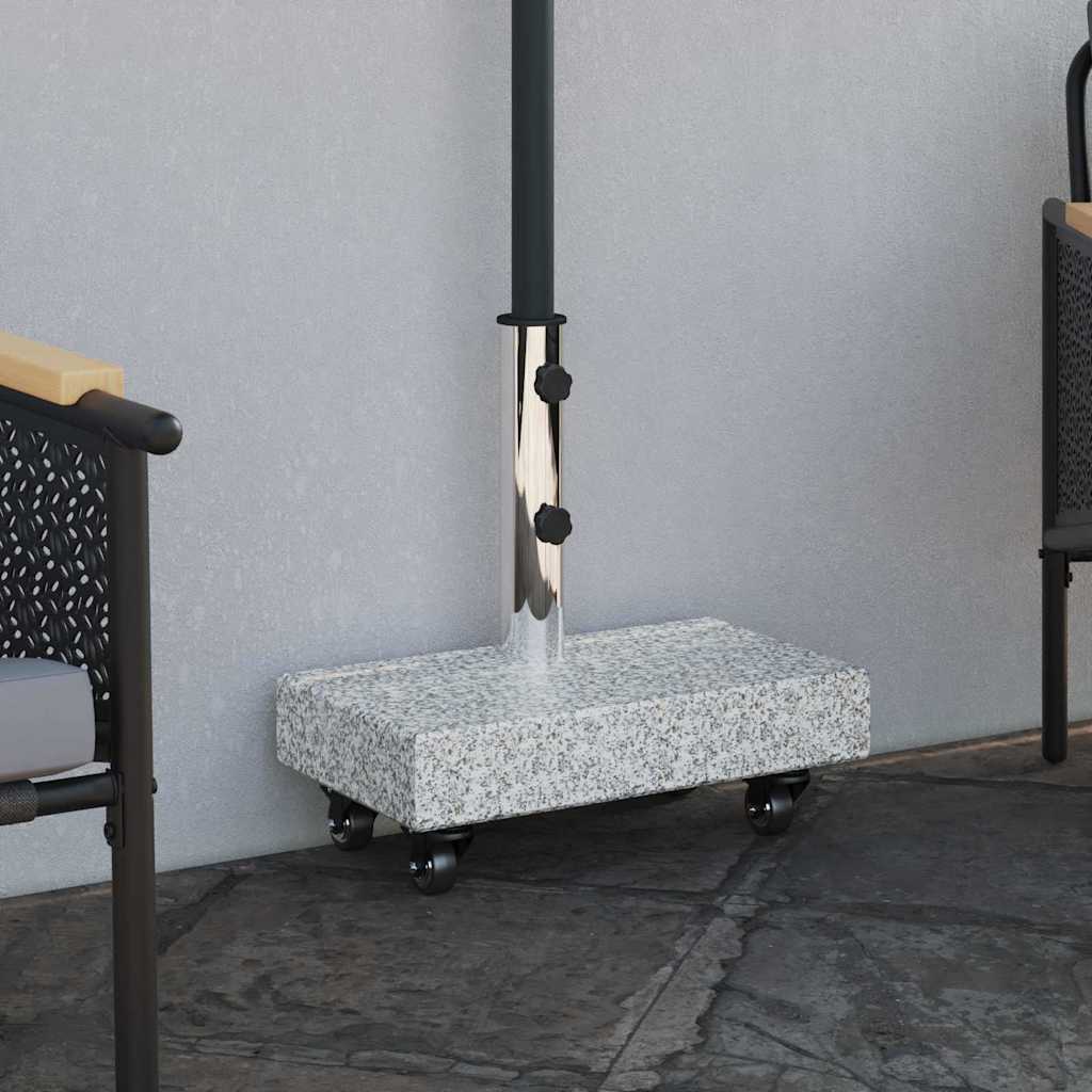 Parasolfod Grå 45 X 25 X 45 Cm Granit