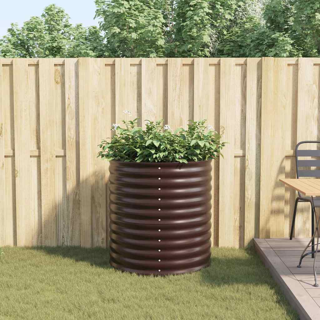 Hævet Bed Brun 80 X 80 X 81 Cm Stål