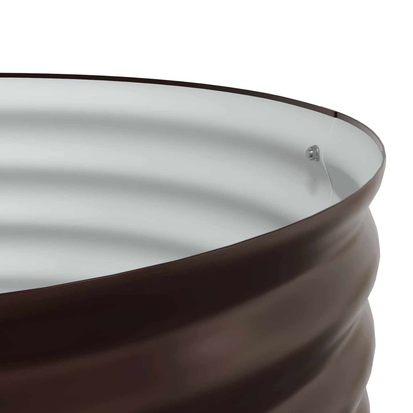 Hævet Bed Brun 80 X 80 X 44 Cm Stål