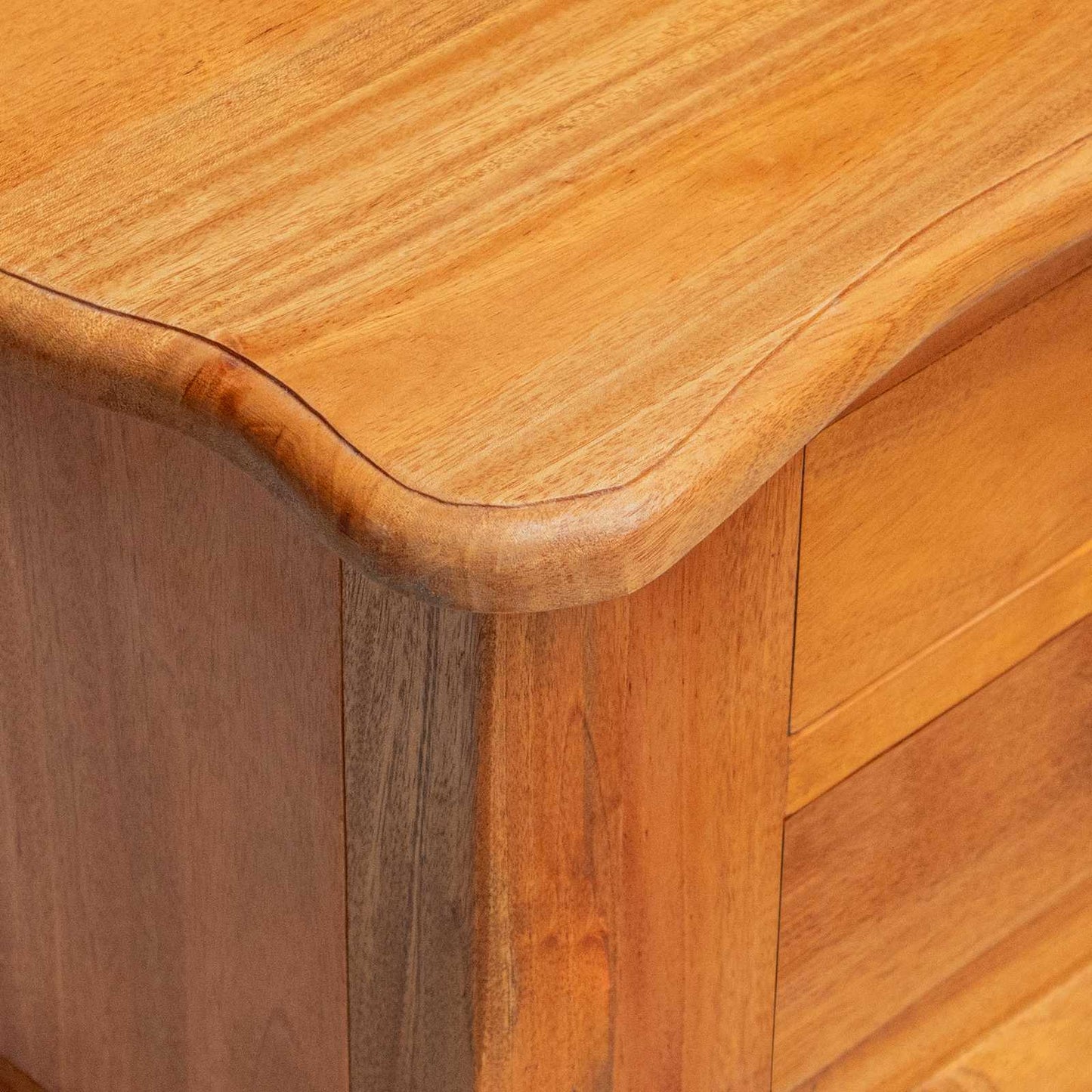 Sidebord Naturfarvet 60,5 X 30 X 61 Cm Massiv Mahogni