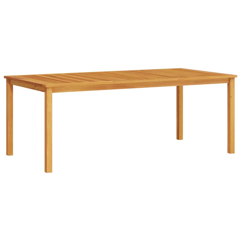 Have Spisebordssæt Foldbar 9 Pcs Brun Massivt Akacietræ