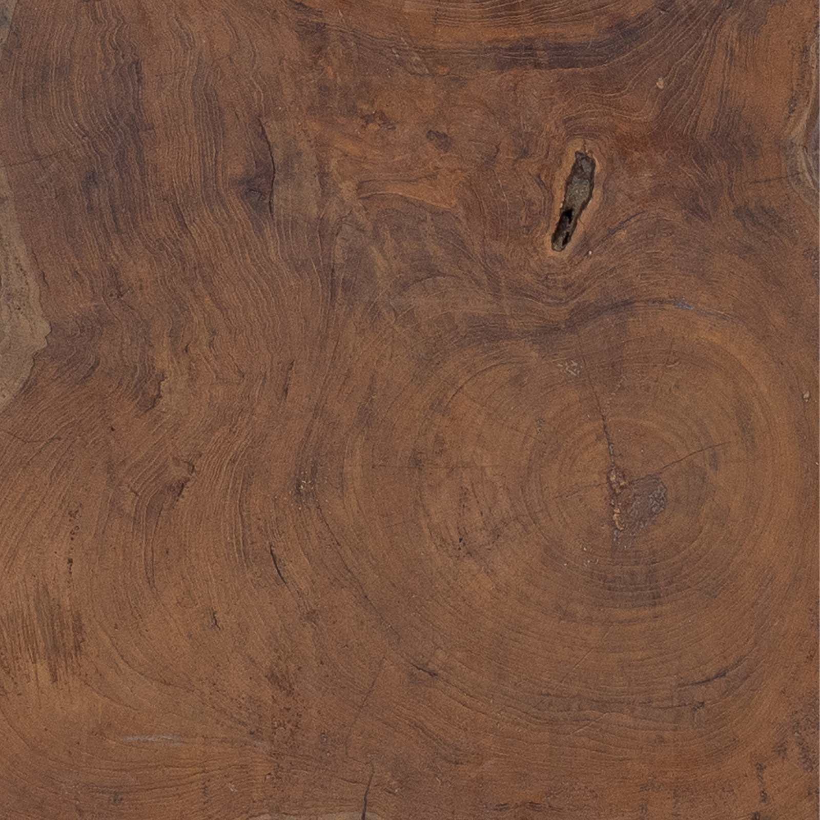 Frakkekrog Naturfarvet 50 X 10 X 25 Cm Massiv Mahogni
