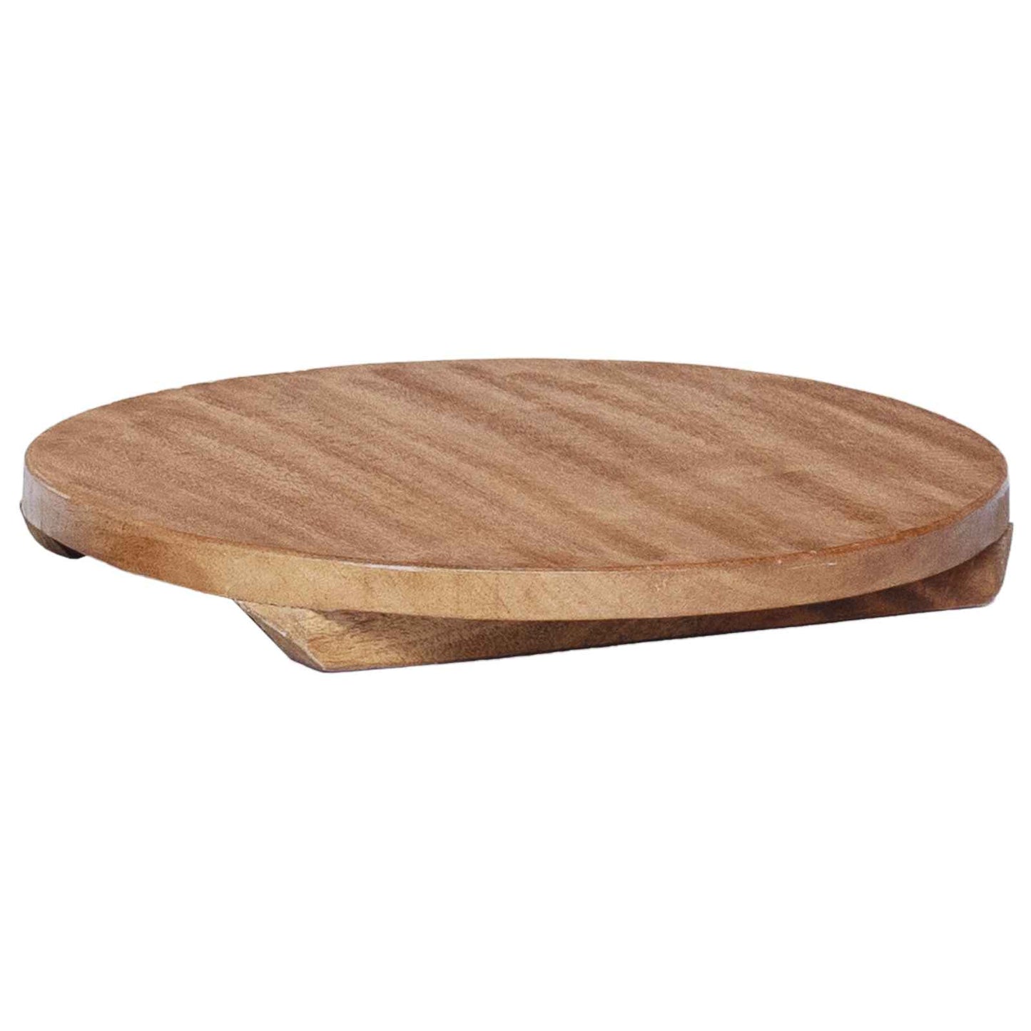 Plante Stool 3 Pcs Brun Mahogni Træ