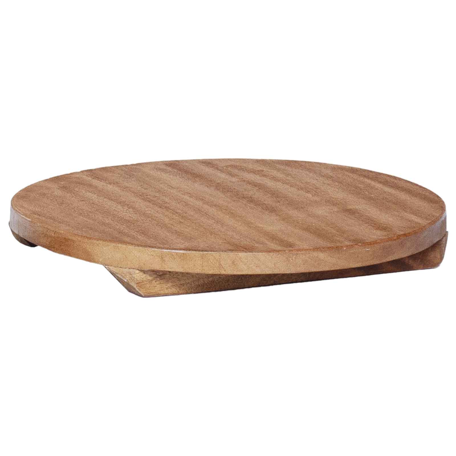 Plante Stool 3 Pcs Brun Mahogni Træ